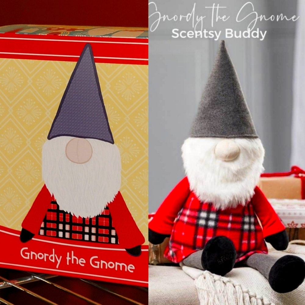 NEW Scentsy Gordy the GNOME Buddy in Box